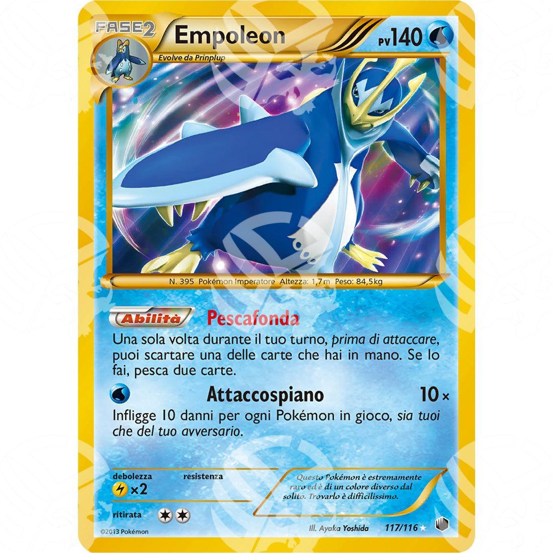 Glaciazione Plasma - Empoleon - Secret Rare 117/116 - Warcard - Glaciazione Plasma - Empoleon - Secret Rare 117/116 i prezzi più bassi sul mercato, solo da www.warcardshop.com! Carte singole, box, buste e mazzi.