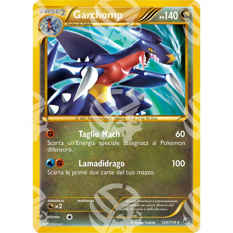 Glaciazione Plasma - Garchomp - Secret Rare 120/116 - Warcard - Glaciazione Plasma - Garchomp - Secret Rare 120/116 i prezzi più bassi sul mercato, solo da www.warcardshop.com! Carte singole, box, buste e mazzi.