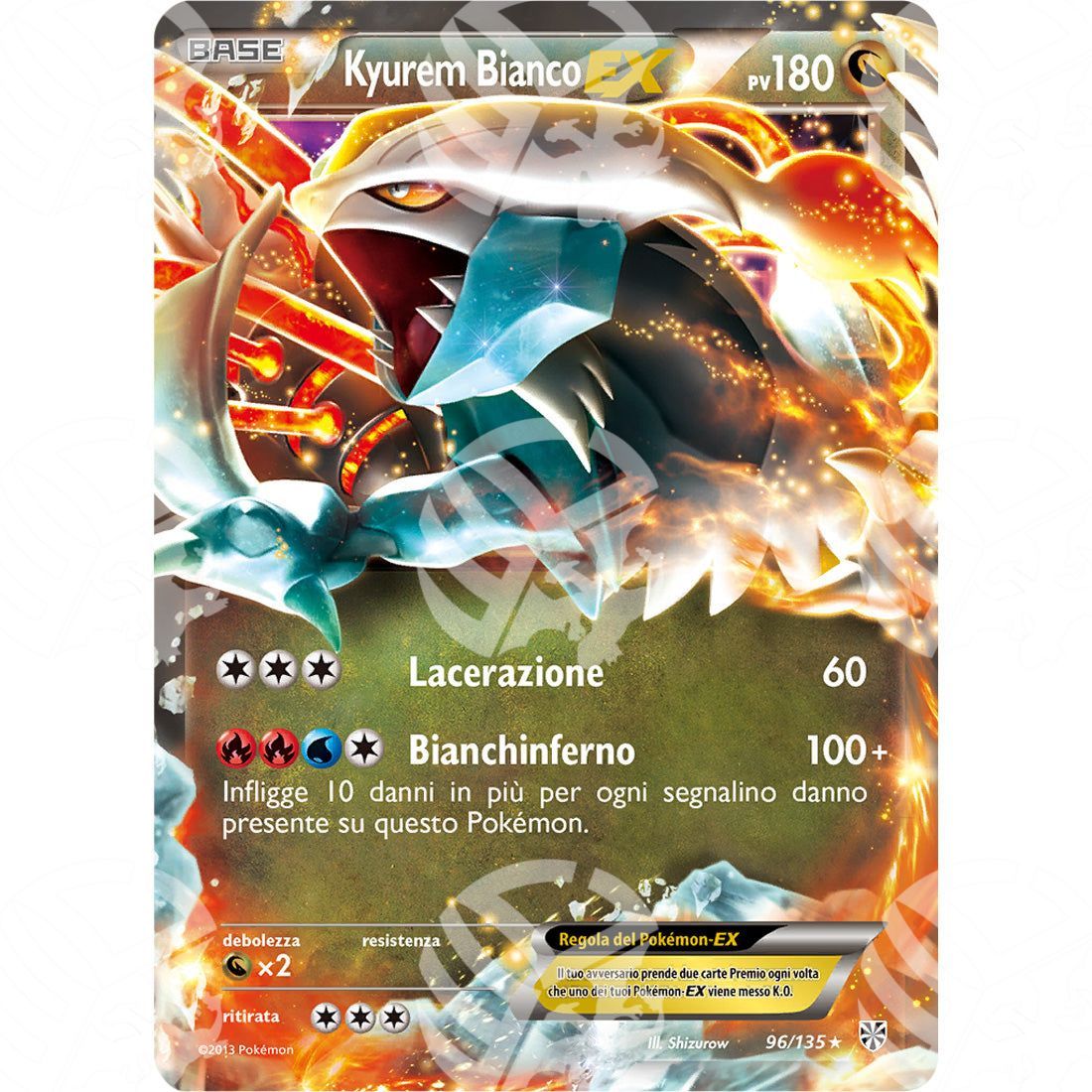 Uragano Plasma - White Kyurem EX - Ultra Rare 96/135 - Warcard - Uragano Plasma - White Kyurem EX - Ultra Rare 96/135 i prezzi più bassi sul mercato, solo da www.warcardshop.com! Carte singole, box, buste e mazzi.