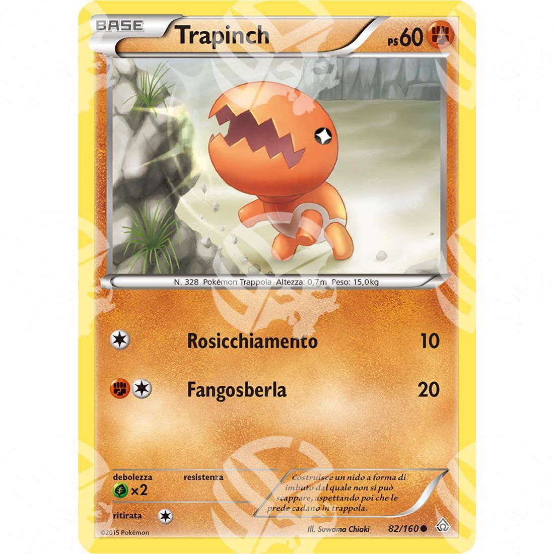 Scontro Primordiale - Trapinch - 82/160 - Warcard - Scontro Primordiale - Trapinch - 82/160 i prezzi più bassi sul mercato, solo da www.warcardshop.com! Carte singole, box, buste e mazzi.