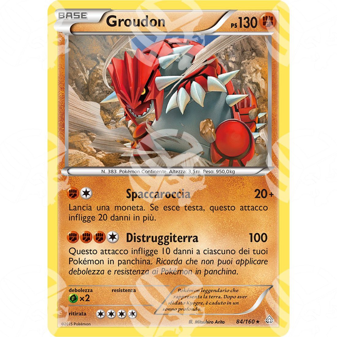 Scontro Primordiale - Groudon - 84/160 - Warcard - Scontro Primordiale - Groudon - 84/160 i prezzi più bassi sul mercato, solo da www.warcardshop.com! Carte singole, box, buste e mazzi.