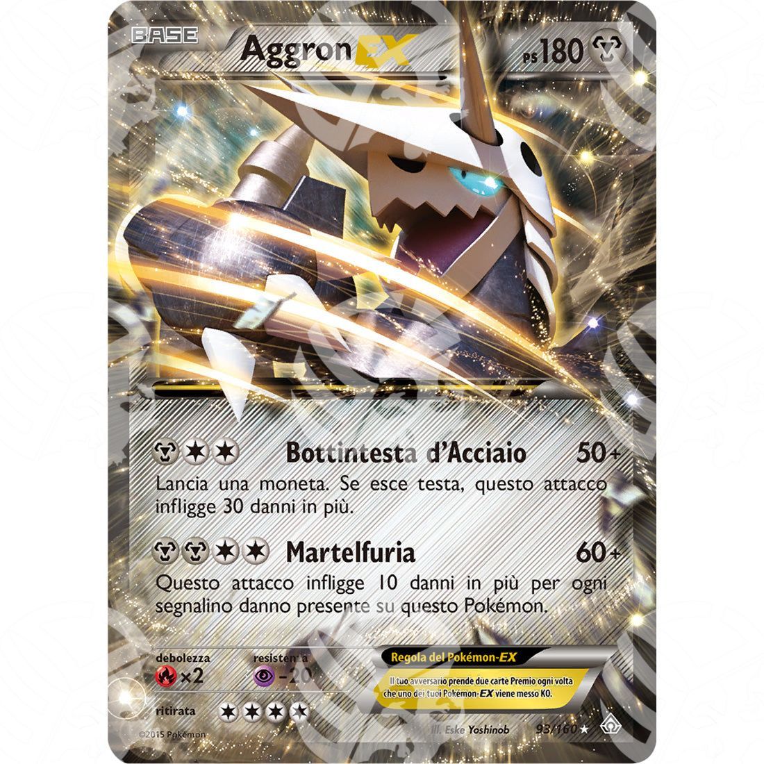 Scontro Primordiale - Aggron EX - Ultra Rare 93/160 - Warcard - Scontro Primordiale - Aggron EX - Ultra Rare 93/160 i prezzi più bassi sul mercato, solo da www.warcardshop.com! Carte singole, box, buste e mazzi.