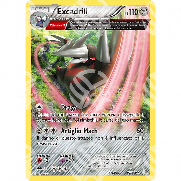 Scontro Primordiale - Excadrill - Holo Rare 97/160 - Warcard - Scontro Primordiale - Excadrill - Holo Rare 97/160 i prezzi più bassi sul mercato, solo da www.warcardshop.com! Carte singole, box, buste e mazzi.