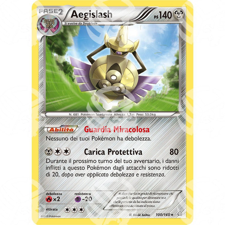 Scontro Primordiale - Aegislash - Holo Rare 100/160 - Warcard - Scontro Primordiale - Aegislash - Holo Rare 100/160 i prezzi più bassi sul mercato, solo da www.warcardshop.com! Carte singole, box, buste e mazzi.