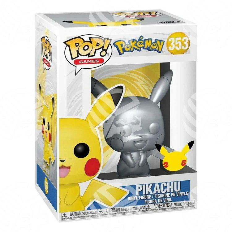 Pikachu Silver Edition 9 cm - Warcard