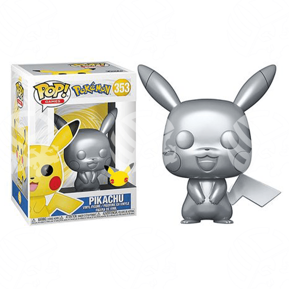 Pikachu Silver Edition 9 cm - Warcard
