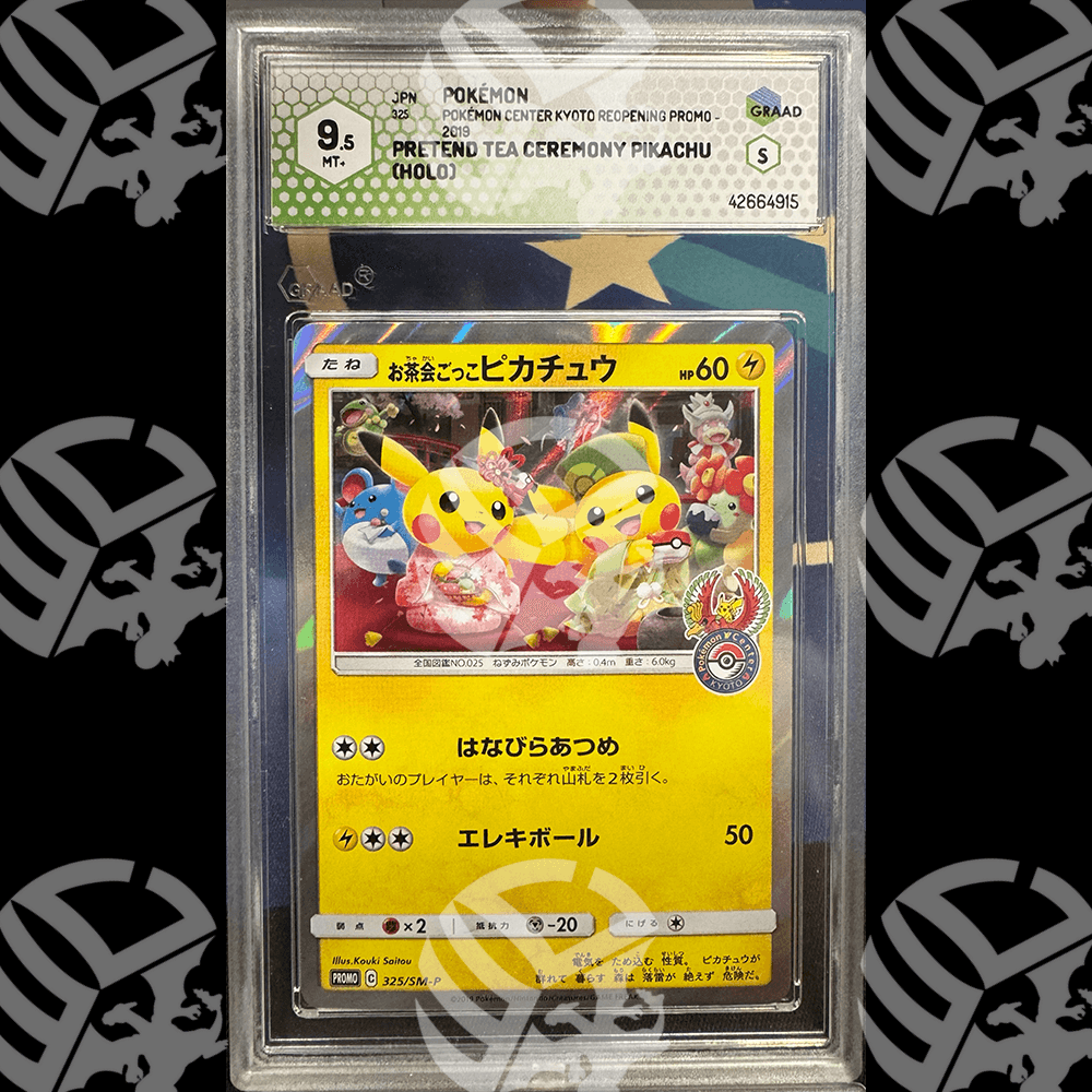 Pretend Tea Ceremony Pikachu Kyoto - 325 - GRAAD 9,5 - Warcard