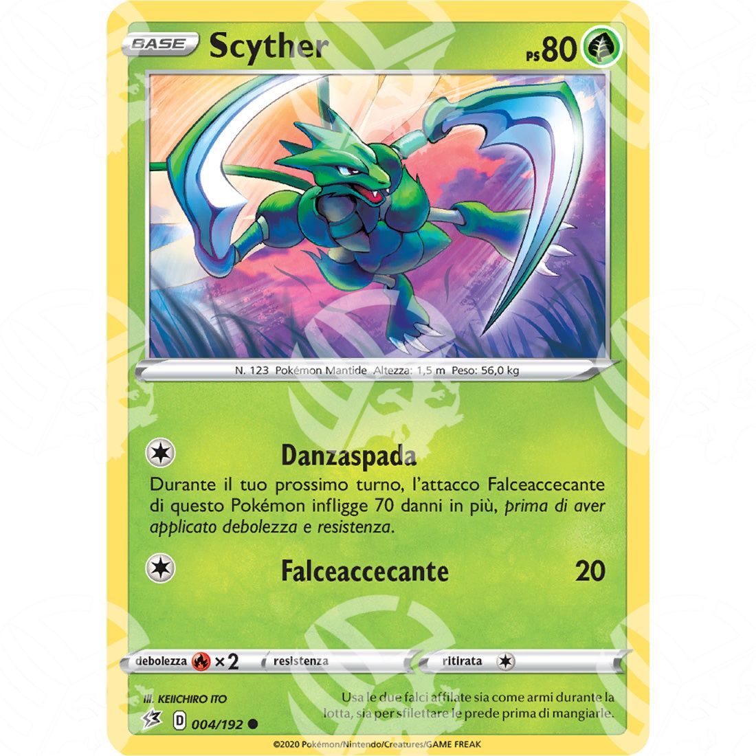 Fragore Ribelle - Scyther - 004/192 - Warcard - Fragore Ribelle - Scyther - 004/192 i prezzi più bassi sul mercato, solo da www.warcardshop.com! Carte singole, box, buste e mazzi.