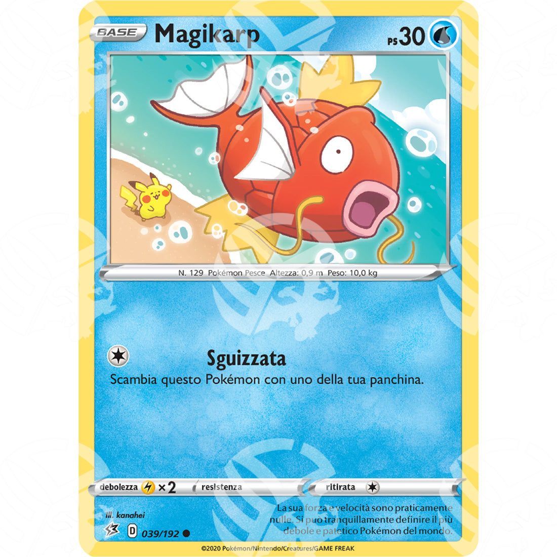 Fragore Ribelle - Magikarp - 039/192 - Warcard - Fragore Ribelle - Magikarp - 039/192 i prezzi più bassi sul mercato, solo da www.warcardshop.com! Carte singole, box, buste e mazzi.