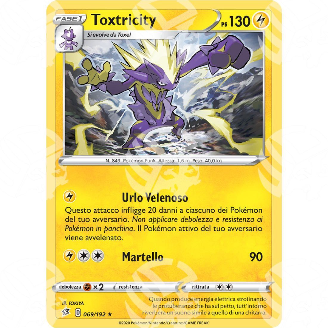 Fragore Ribelle - Toxtricity - 069/192 - Warcard - Fragore Ribelle - Toxtricity - 069/192 i prezzi più bassi sul mercato, solo da www.warcardshop.com! Carte singole, box, buste e mazzi.