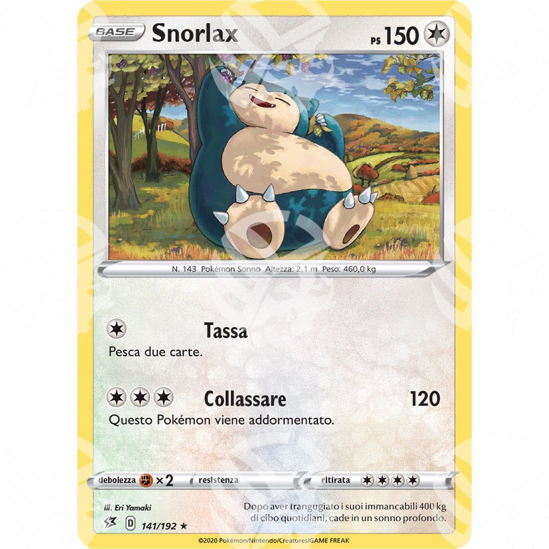 Fragore Ribelle - Snorlax - 141/192 - Warcard - Fragore Ribelle - Snorlax - 141/192 i prezzi più bassi sul mercato, solo da www.warcardshop.com! Carte singole, box, buste e mazzi.