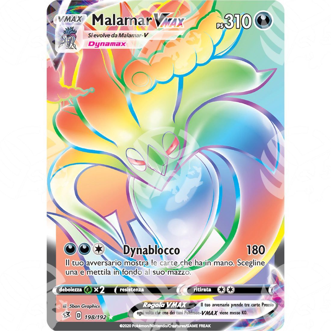 Fragore Ribelle - Malamar VMAX - Secret Rare 198/192 - Warcard - Fragore Ribelle - Malamar VMAX - Secret Rare 198/192 i prezzi più bassi sul mercato, solo da www.warcardshop.com! Carte singole, box, buste e mazzi.