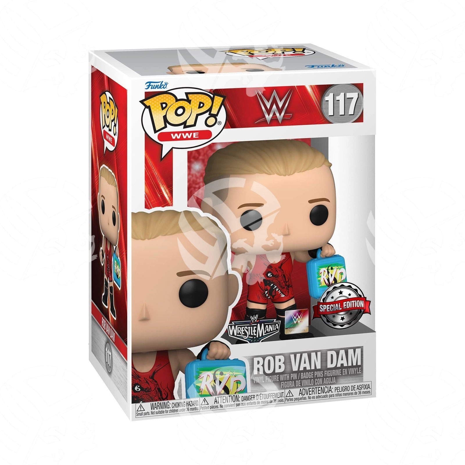 Rob Van Dam Special Edition 9cm - Warcard