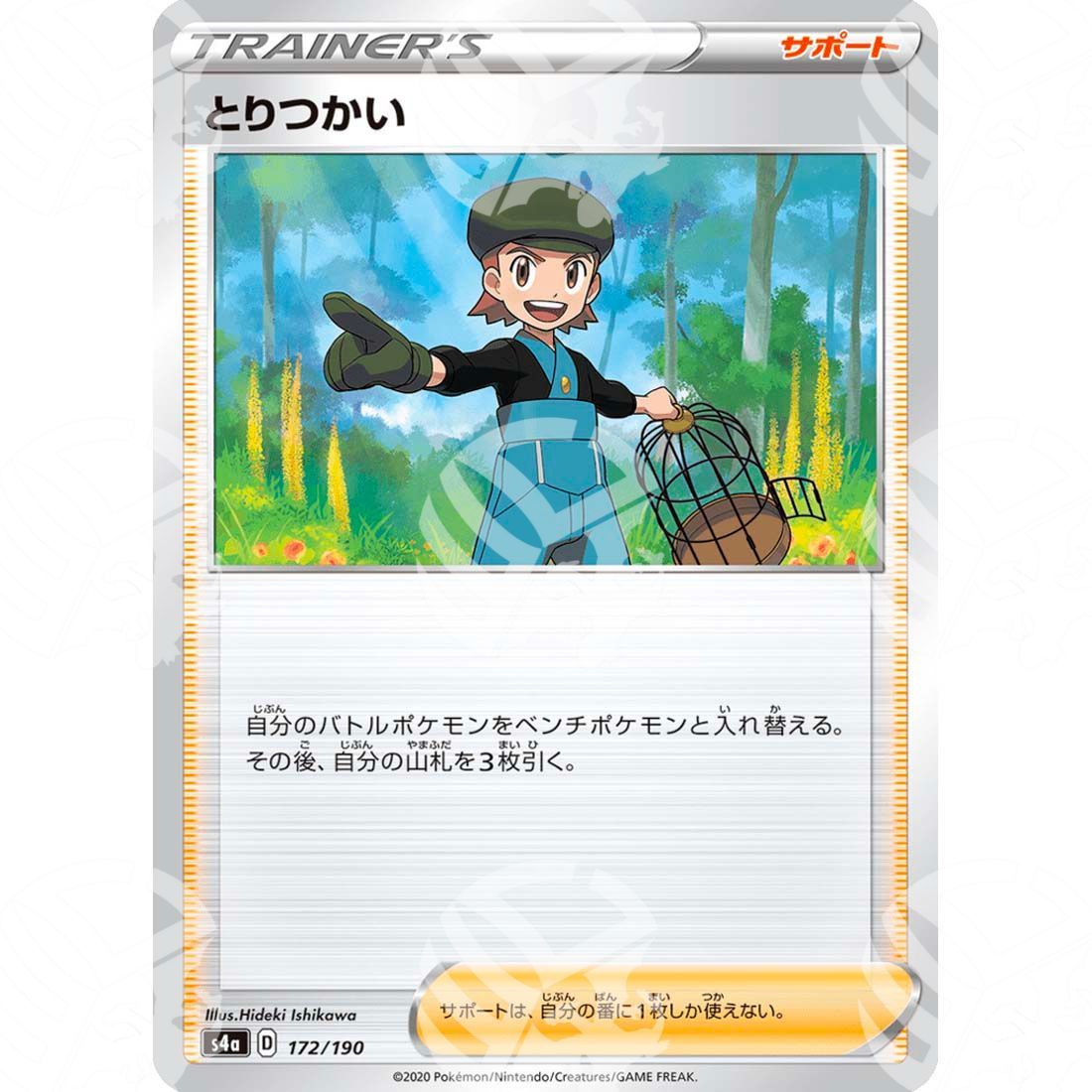 Shiny Star V - S4a - Bird Keeper - 172/190