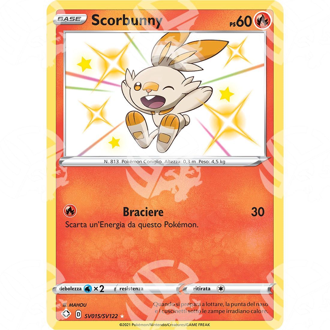 Destino Splendente - Scorbunny - Rare Shiny | SV15 - Warcard - Destino Splendente - Scorbunny - Rare Shiny | SV15 i prezzi più bassi sul mercato, solo da www.warcardshop.com! Carte singole, box, buste e mazzi.