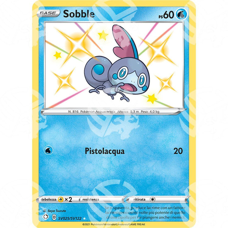 Destino Splendente - Sobble - Rare Shiny | SV25 - Warcard - Destino Splendente - Sobble - Rare Shiny | SV25 i prezzi più bassi sul mercato, solo da www.warcardshop.com! Carte singole, box, buste e mazzi.