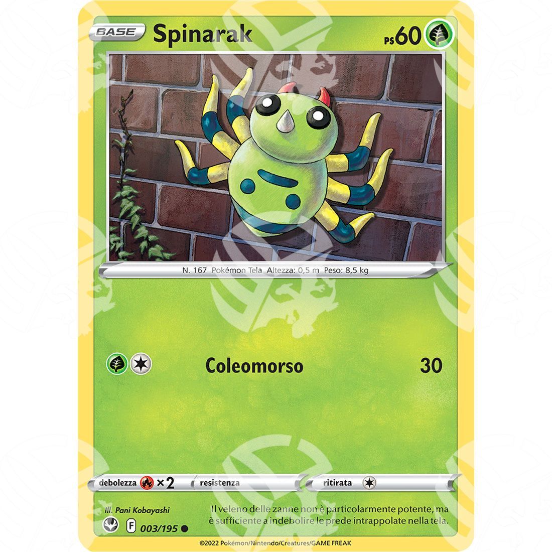 Tempesta Argentata - Spinarak - 003/195 - Warcard - Tempesta Argentata - Spinarak - 003/195 i prezzi più bassi sul mercato, solo da www.warcardshop.com! Carte singole, box, buste e mazzi.