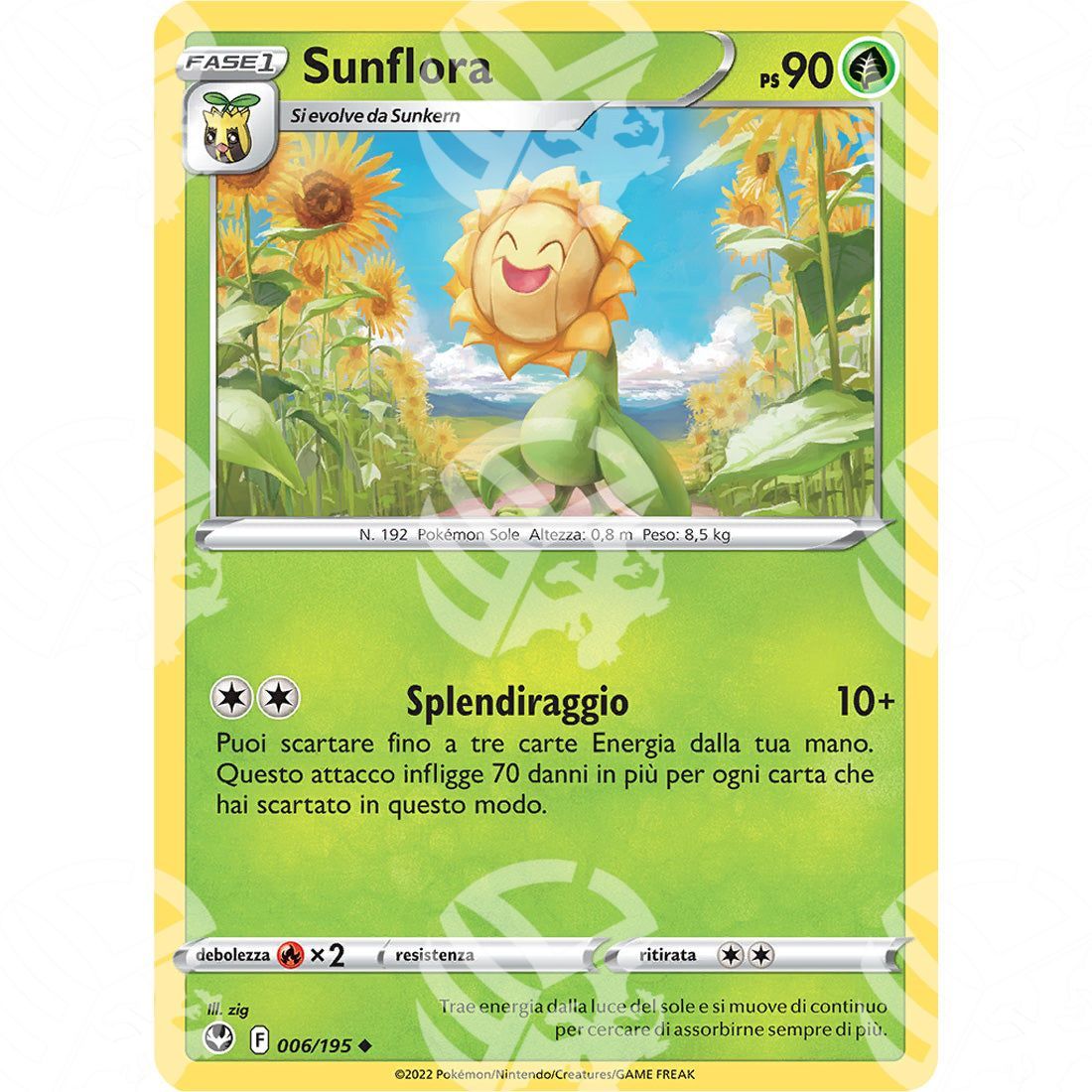 Tempesta Argentata - Sunflora - 006/195 - Warcard - Tempesta Argentata - Sunflora - 006/195 i prezzi più bassi sul mercato, solo da www.warcardshop.com! Carte singole, box, buste e mazzi.