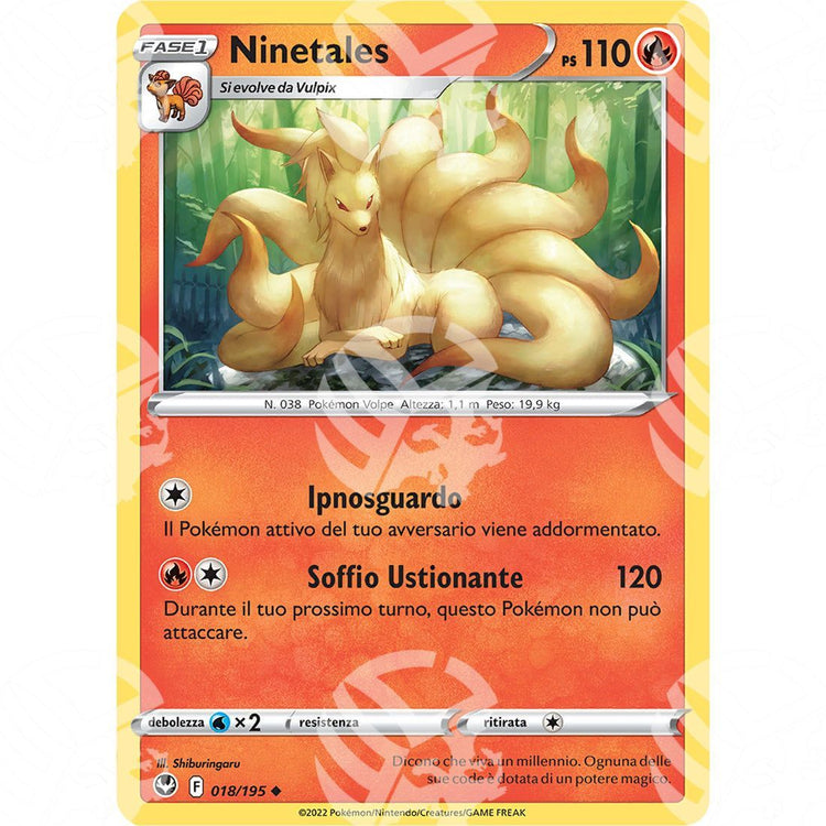 Tempesta Argentata - Ninetales - 018/195 - Warcard - Tempesta Argentata - Ninetales - 018/195 i prezzi più bassi sul mercato, solo da www.warcardshop.com! Carte singole, box, buste e mazzi.