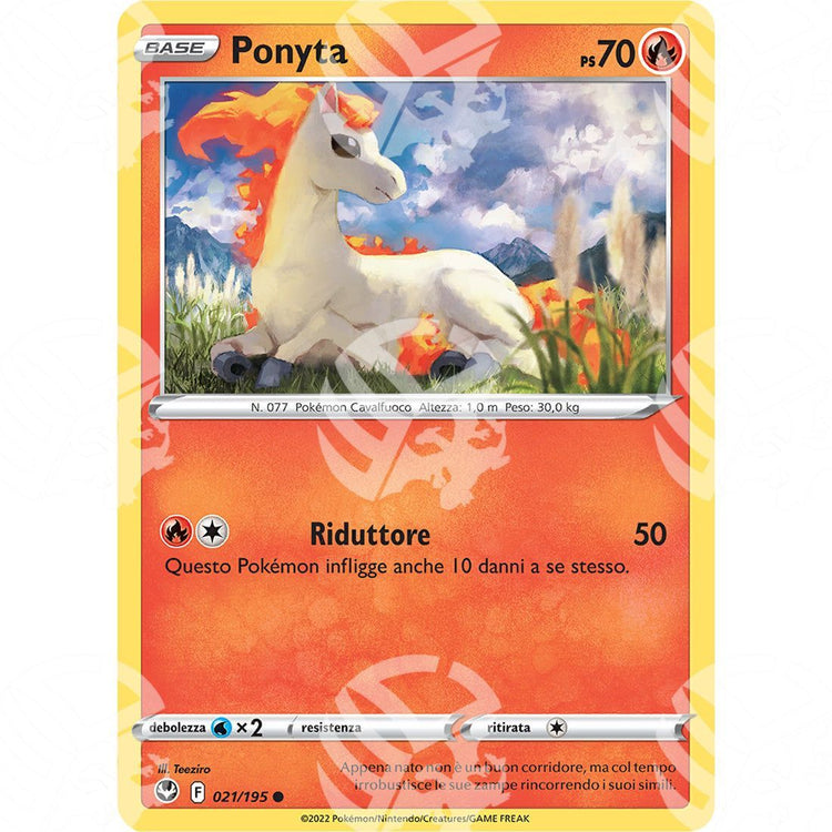 Tempesta Argentata - Ponyta - 021/195 - Warcard - Tempesta Argentata - Ponyta - 021/195 i prezzi più bassi sul mercato, solo da www.warcardshop.com! Carte singole, box, buste e mazzi.