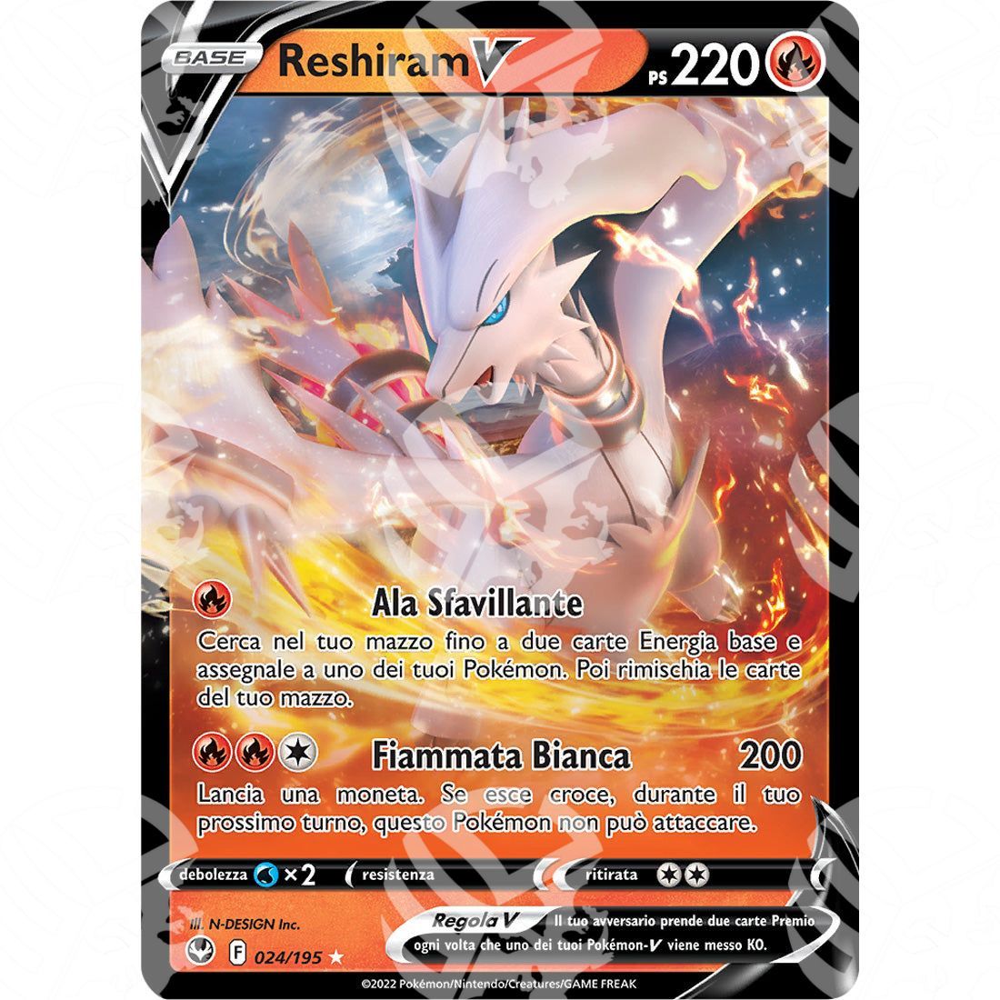 Tempesta Argentata - Reshiram V - Ultra Rare 024/195 - Warcard - Tempesta Argentata - Reshiram V - Ultra Rare 024/195 i prezzi più bassi sul mercato, solo da www.warcardshop.com! Carte singole, box, buste e mazzi.