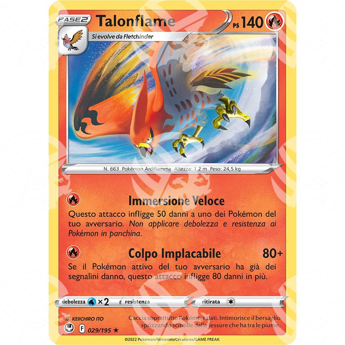 Tempesta Argentata - Talonflame - 029/195 - Warcard - Tempesta Argentata - Talonflame - 029/195 i prezzi più bassi sul mercato, solo da www.warcardshop.com! Carte singole, box, buste e mazzi.