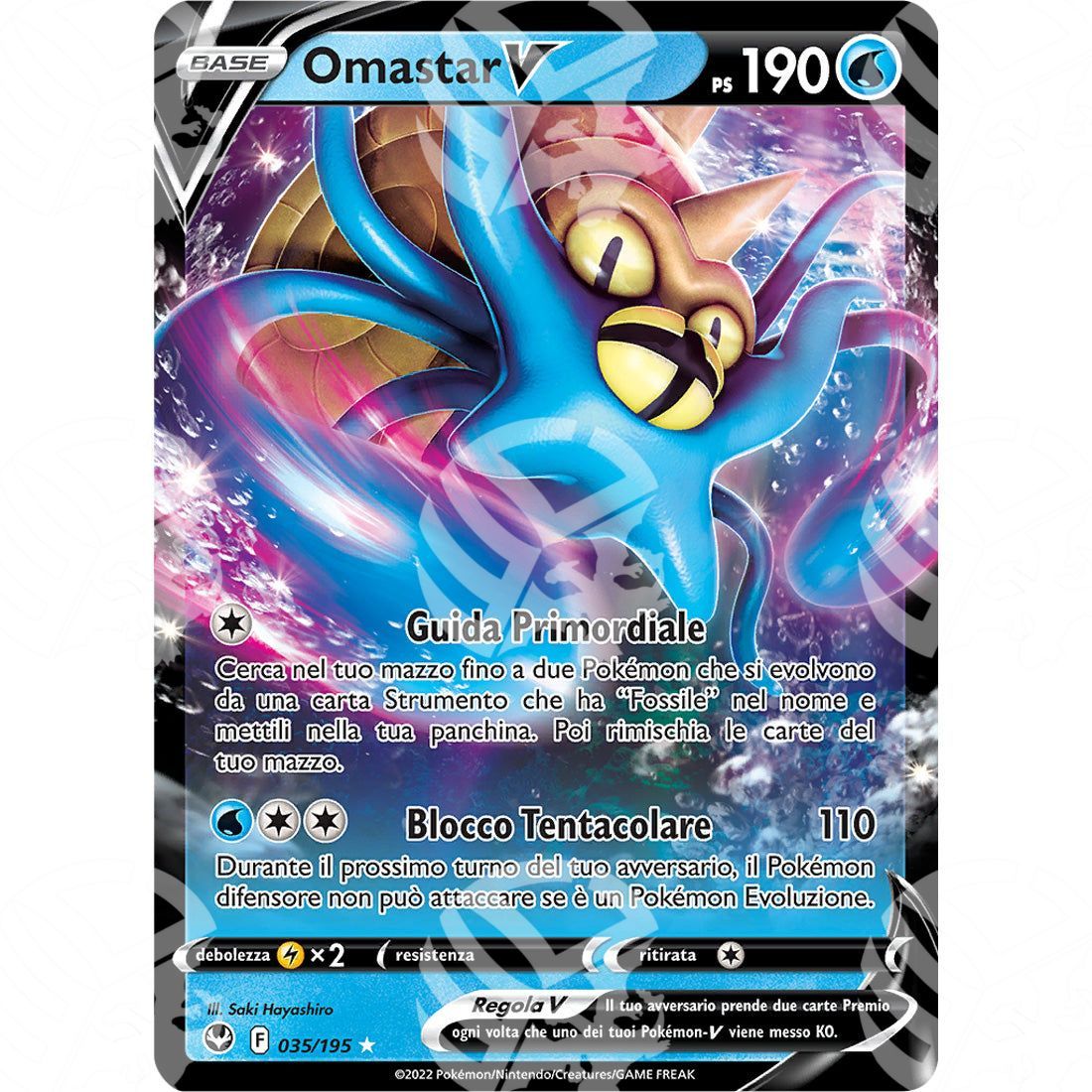 Tempesta Argentata - Omastar V - Ultra Rare 035/195 - Warcard - Tempesta Argentata - Omastar V - Ultra Rare 035/195 i prezzi più bassi sul mercato, solo da www.warcardshop.com! Carte singole, box, buste e mazzi.