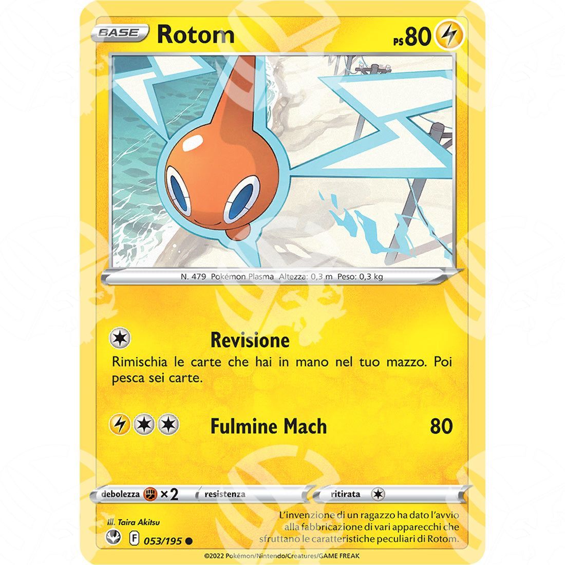 Tempesta Argentata - Rotom - 053/195 - Warcard - Tempesta Argentata - Rotom - 053/195 i prezzi più bassi sul mercato, solo da www.warcardshop.com! Carte singole, box, buste e mazzi.