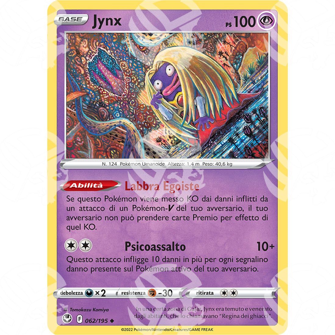 Tempesta Argentata - Jynx - 062/195 - Warcard - Tempesta Argentata - Jynx - 062/195 i prezzi più bassi sul mercato, solo da www.warcardshop.com! Carte singole, box, buste e mazzi.