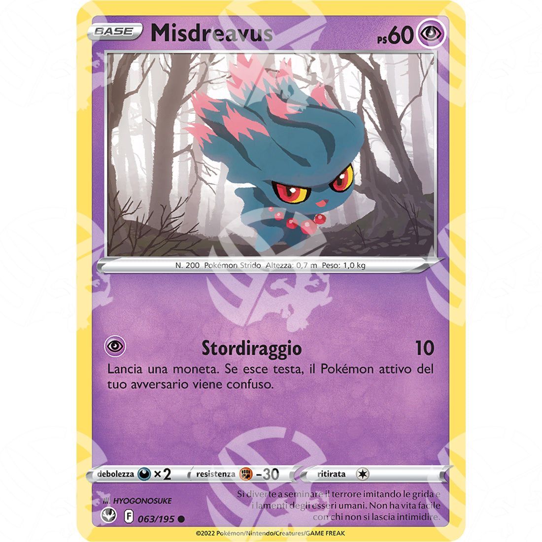 Tempesta Argentata - Misdreavus - 063/195 - Warcard - Tempesta Argentata - Misdreavus - 063/195 i prezzi più bassi sul mercato, solo da www.warcardshop.com! Carte singole, box, buste e mazzi.