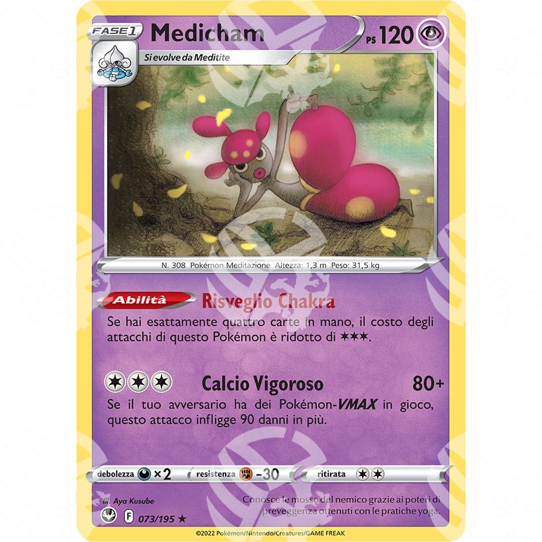 Tempesta Argentata - Medicham - Holo Rare 073/195 - Warcard - Tempesta Argentata - Medicham - Holo Rare 073/195 i prezzi più bassi sul mercato, solo da www.warcardshop.com! Carte singole, box, buste e mazzi.