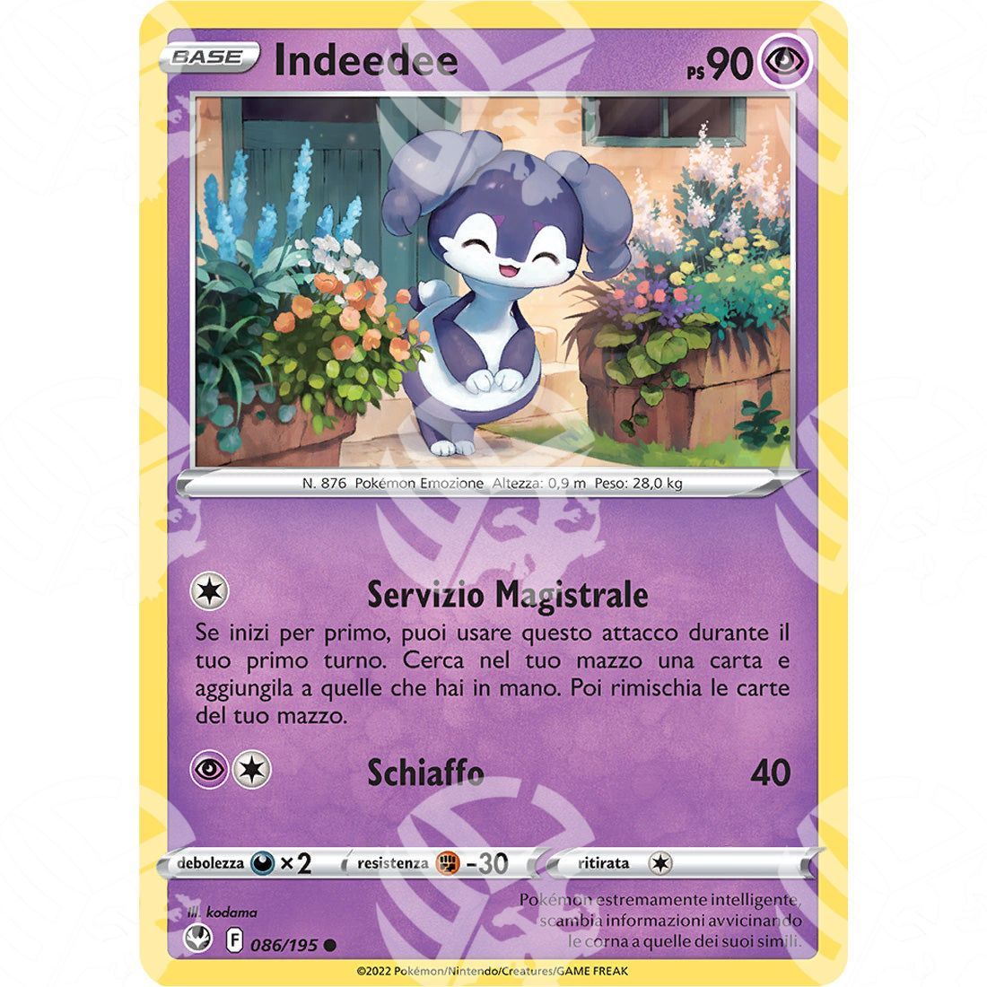 Tempesta Argentata - Indeedee - 086/195 - Warcard - Tempesta Argentata - Indeedee - 086/195 i prezzi più bassi sul mercato, solo da www.warcardshop.com! Carte singole, box, buste e mazzi.