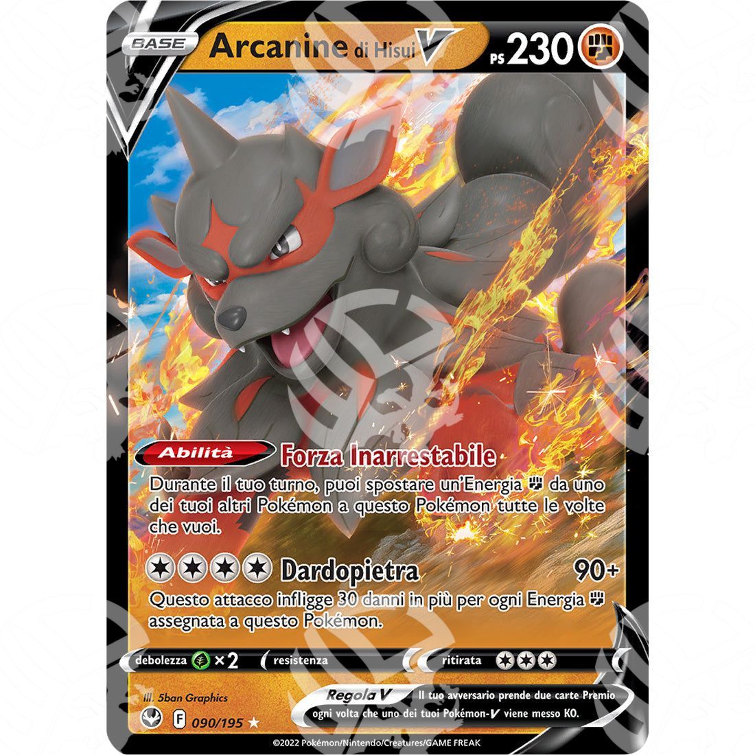 Tempesta Argentata - Hisuian Arcanine V - Ultra Rare 090/195 - Warcard - Tempesta Argentata - Hisuian Arcanine V - Ultra Rare 090/195 i prezzi più bassi sul mercato, solo da www.warcardshop.com! Carte singole, box, buste e mazzi.