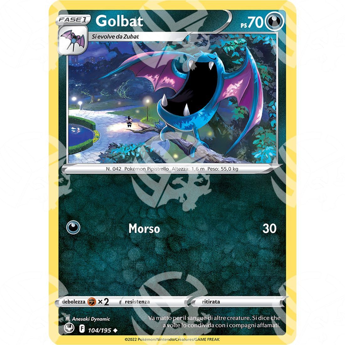 Tempesta Argentata - Golbat - 104/195 - Warcard - Tempesta Argentata - Golbat - 104/195 i prezzi più bassi sul mercato, solo da www.warcardshop.com! Carte singole, box, buste e mazzi.