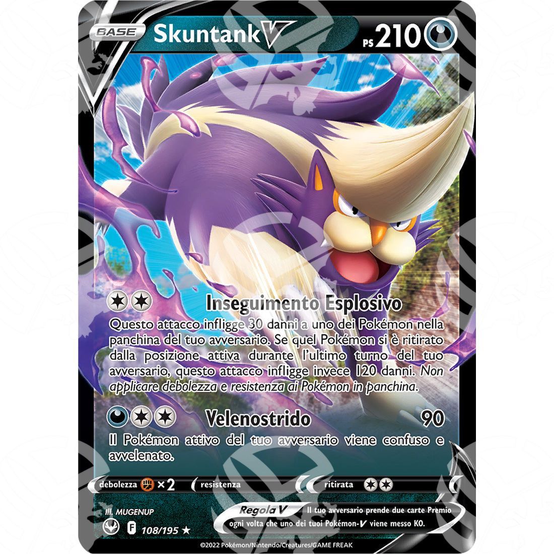 Tempesta Argentata - Skuntank V - Ultra Rare 108/195 - Warcard - Tempesta Argentata - Skuntank V - Ultra Rare 108/195 i prezzi più bassi sul mercato, solo da www.warcardshop.com! Carte singole, box, buste e mazzi.