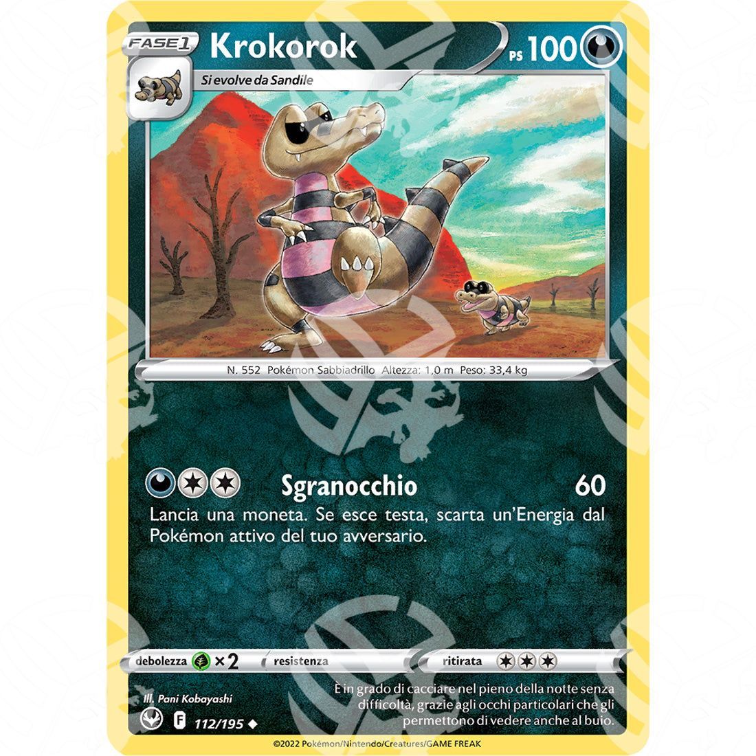 Tempesta Argentata - Krokorok - 112/195 - Warcard - Tempesta Argentata - Krokorok - 112/195 i prezzi più bassi sul mercato, solo da www.warcardshop.com! Carte singole, box, buste e mazzi.