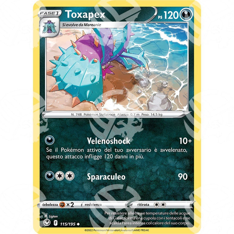 Tempesta Argentata - Toxapex - 115/195 - Warcard - Tempesta Argentata - Toxapex - 115/195 i prezzi più bassi sul mercato, solo da www.warcardshop.com! Carte singole, box, buste e mazzi.