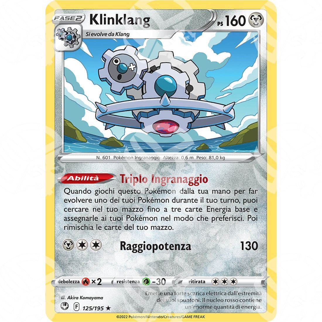 Tempesta Argentata - Klinklang - 125/195 - Warcard - Tempesta Argentata - Klinklang - 125/195 i prezzi più bassi sul mercato, solo da www.warcardshop.com! Carte singole, box, buste e mazzi.