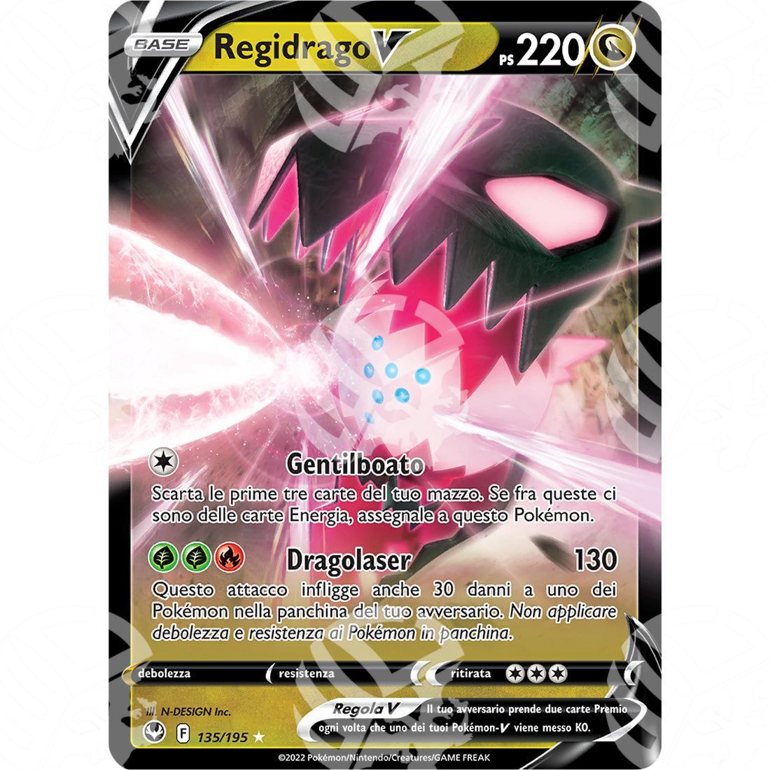 Tempesta Argentata - Regidrago V - Ultra Rare 135/195 - Warcard - Tempesta Argentata - Regidrago V - Ultra Rare 135/195 i prezzi più bassi sul mercato, solo da www.warcardshop.com! Carte singole, box, buste e mazzi.