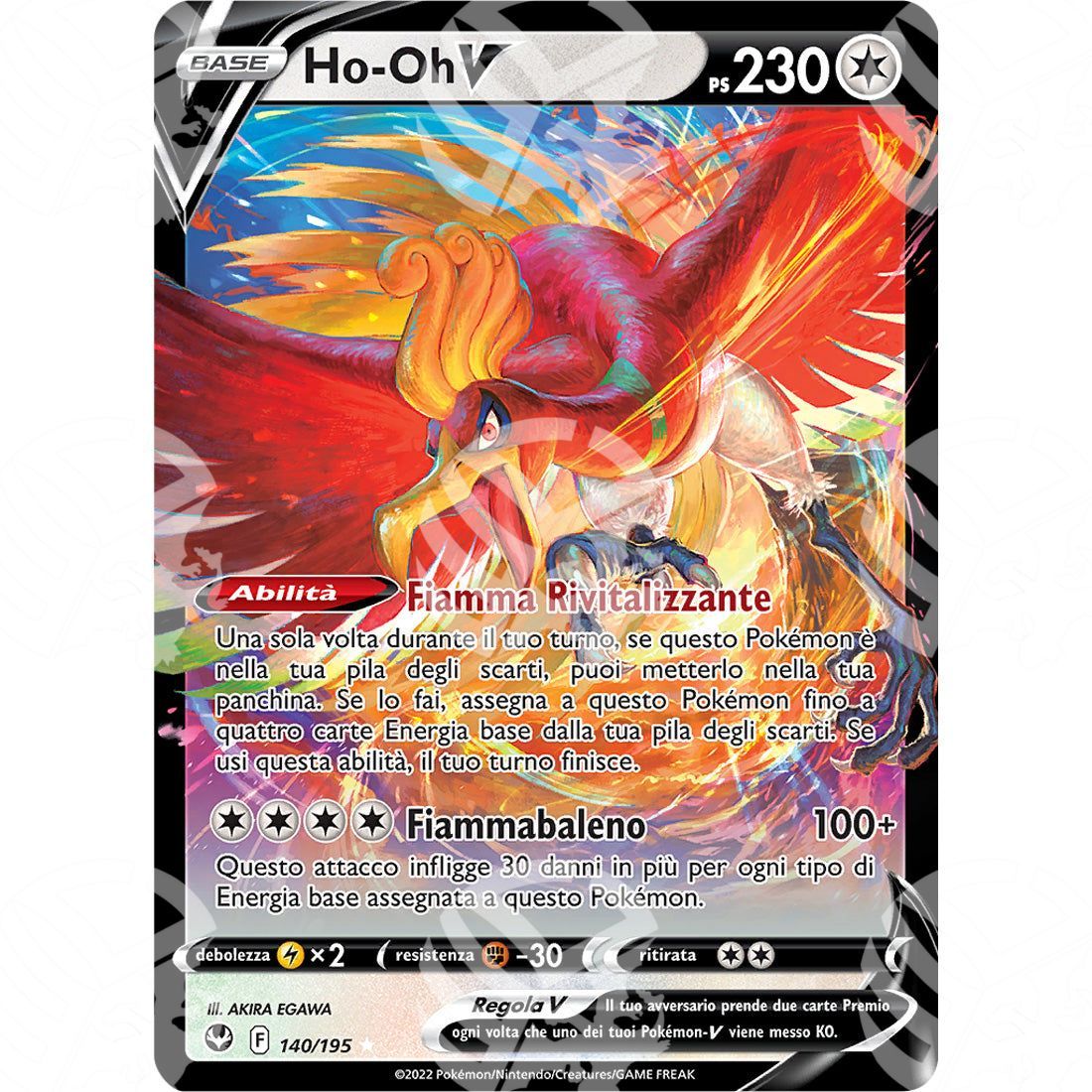Tempesta Argentata - Ho-Oh V - Ultra Rare 140/195 - Warcard - Tempesta Argentata - Ho-Oh V - Ultra Rare 140/195 i prezzi più bassi sul mercato, solo da www.warcardshop.com! Carte singole, box, buste e mazzi.