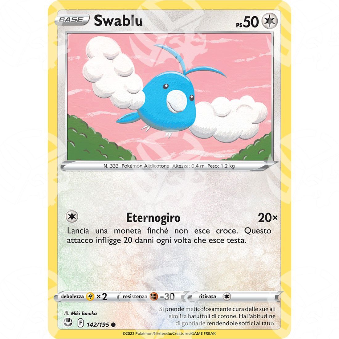 Tempesta Argentata - Swablu - 142/195 - Warcard - Tempesta Argentata - Swablu - 142/195 i prezzi più bassi sul mercato, solo da www.warcardshop.com! Carte singole, box, buste e mazzi.