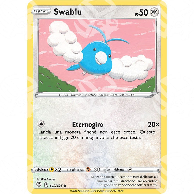 Tempesta Argentata - Swablu - 142/195 - Warcard - Tempesta Argentata - Swablu - 142/195 i prezzi più bassi sul mercato, solo da www.warcardshop.com! Carte singole, box, buste e mazzi.