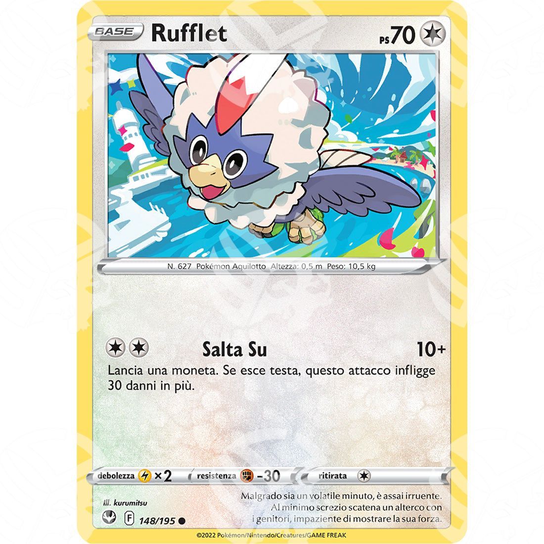 Tempesta Argentata - Rufflet - 148/195 - Warcard - Tempesta Argentata - Rufflet - 148/195 i prezzi più bassi sul mercato, solo da www.warcardshop.com! Carte singole, box, buste e mazzi.