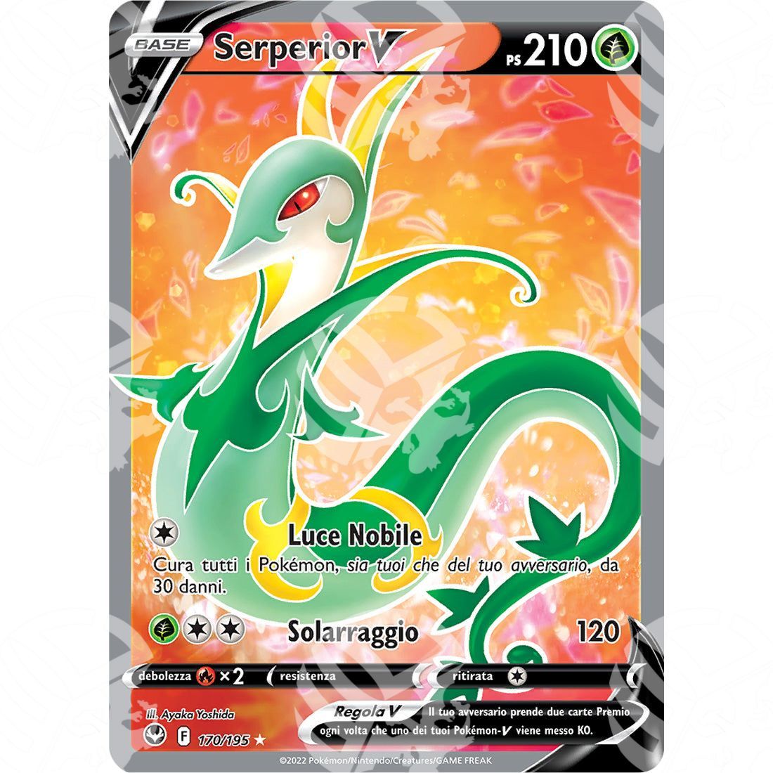 Tempesta Argentata - Serperior V - Ultra Rare 170/195 - Warcard - Tempesta Argentata - Serperior V - Ultra Rare 170/195 i prezzi più bassi sul mercato, solo da www.warcardshop.com! Carte singole, box, buste e mazzi.