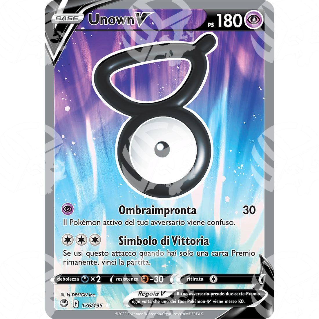 Tempesta Argentata - Unown V - Ultra Rare 176/195 - Warcard - Tempesta Argentata - Unown V - Ultra Rare 176/195 i prezzi più bassi sul mercato, solo da www.warcardshop.com! Carte singole, box, buste e mazzi.
