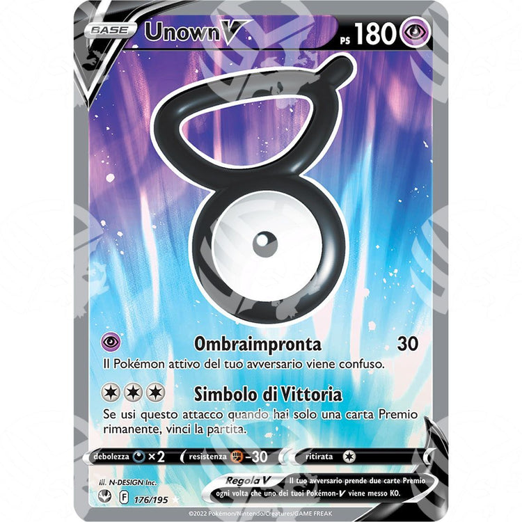 Tempesta Argentata - Unown V - Ultra Rare 176/195 - Warcard - Tempesta Argentata - Unown V - Ultra Rare 176/195 i prezzi più bassi sul mercato, solo da www.warcardshop.com! Carte singole, box, buste e mazzi.