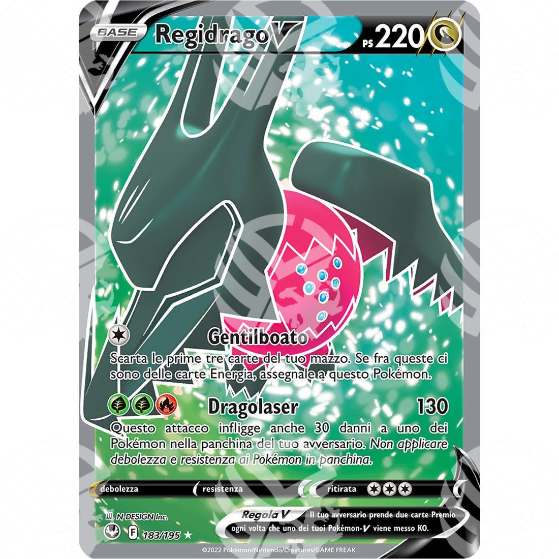 Tempesta Argentata - Regidrago V - Ultra Rare 183/195 - Warcard - Tempesta Argentata - Regidrago V - Ultra Rare 183/195 i prezzi più bassi sul mercato, solo da www.warcardshop.com! Carte singole, box, buste e mazzi.
