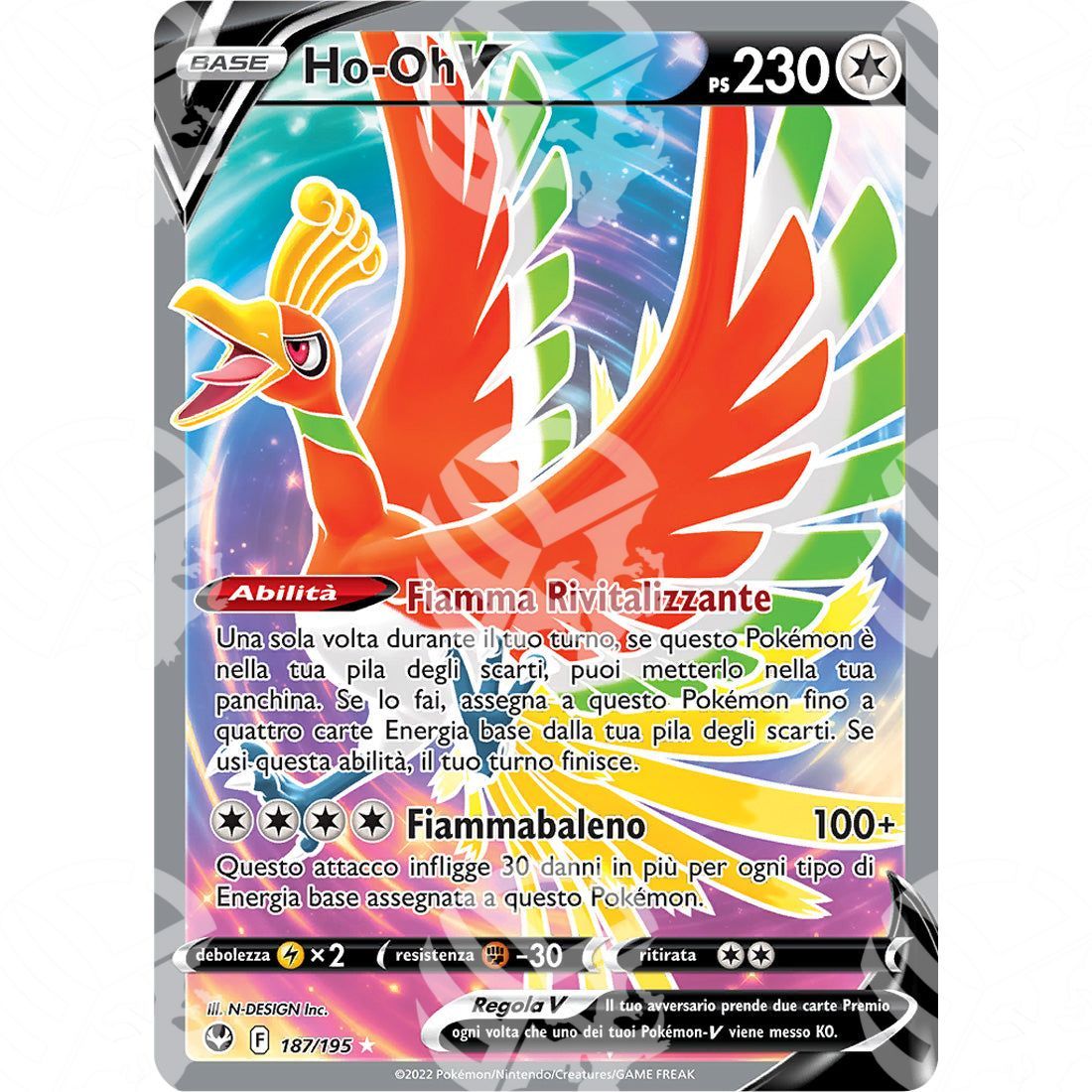 Tempesta Argentata - Ho-Oh V - Ultra Rare 187/195 - Warcard - Tempesta Argentata - Ho-Oh V - Ultra Rare 187/195 i prezzi più bassi sul mercato, solo da www.warcardshop.com! Carte singole, box, buste e mazzi.