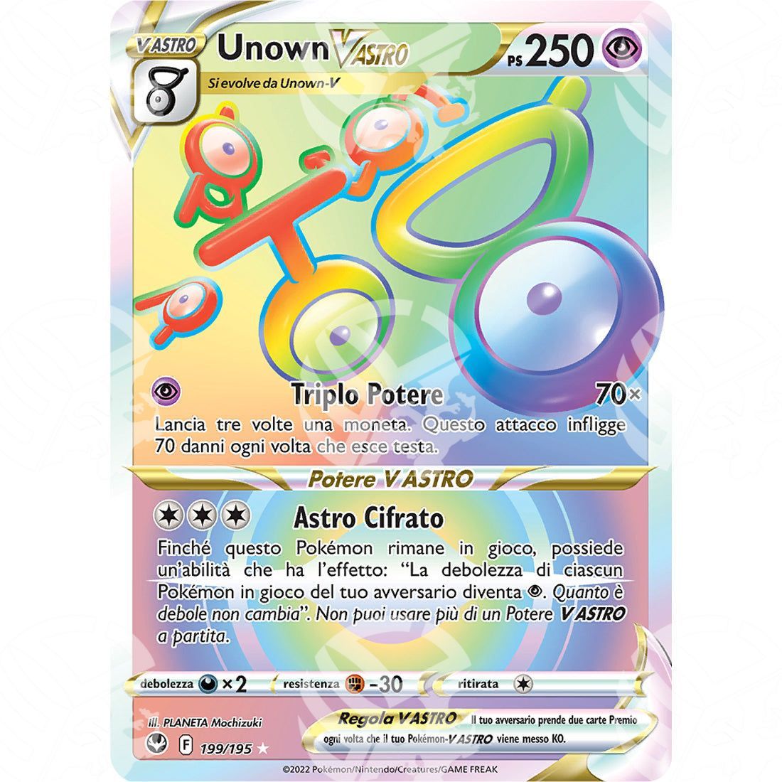 Tempesta Argentata - Unown VSTAR - Secret Rare 199/195 - Warcard - Tempesta Argentata - Unown VSTAR - Secret Rare 199/195 i prezzi più bassi sul mercato, solo da www.warcardshop.com! Carte singole, box, buste e mazzi.
