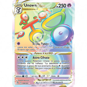 Tempesta Argentata - Unown VSTAR - Secret Rare 199/195 - Warcard - Tempesta Argentata - Unown VSTAR - Secret Rare 199/195 i prezzi più bassi sul mercato, solo da www.warcardshop.com! Carte singole, box, buste e mazzi.